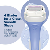 Schick Intuition Pure Nourishment Razor With Refills