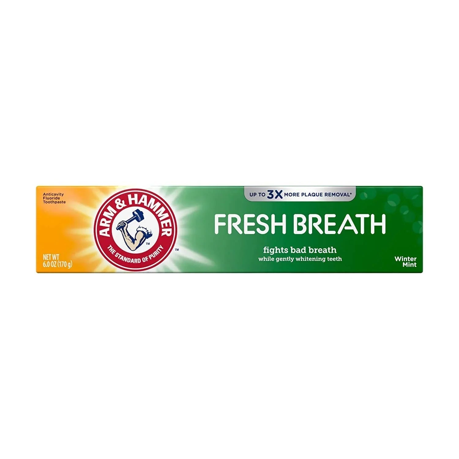 Arm & Hammer Fresh Breath Winter Mint Toothpaste - 170g