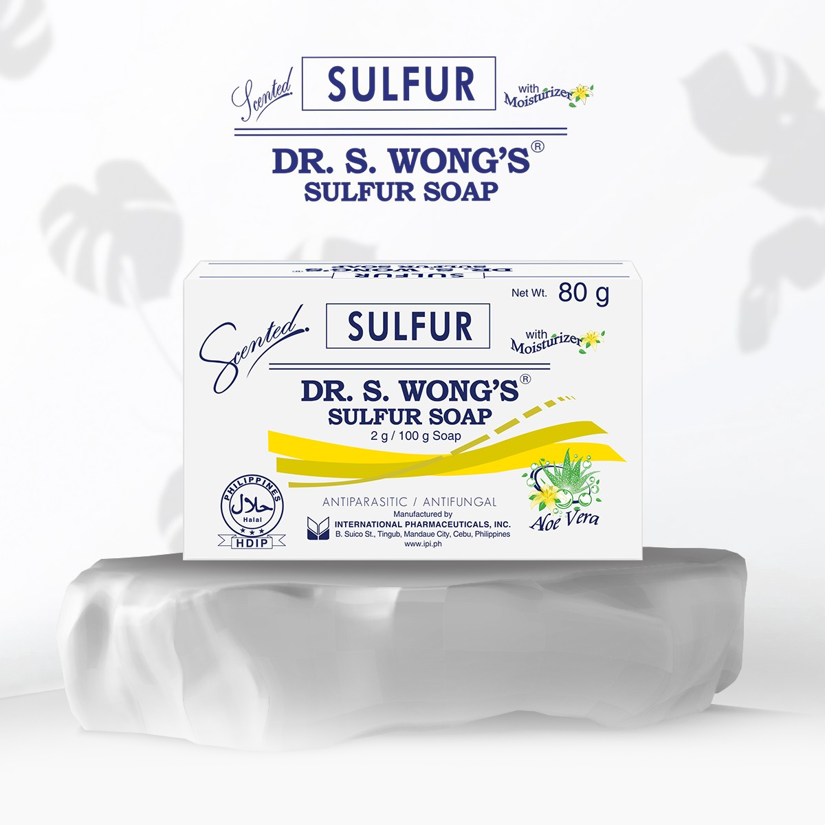 DR.S. Wong's Sulfur Soap - 80g