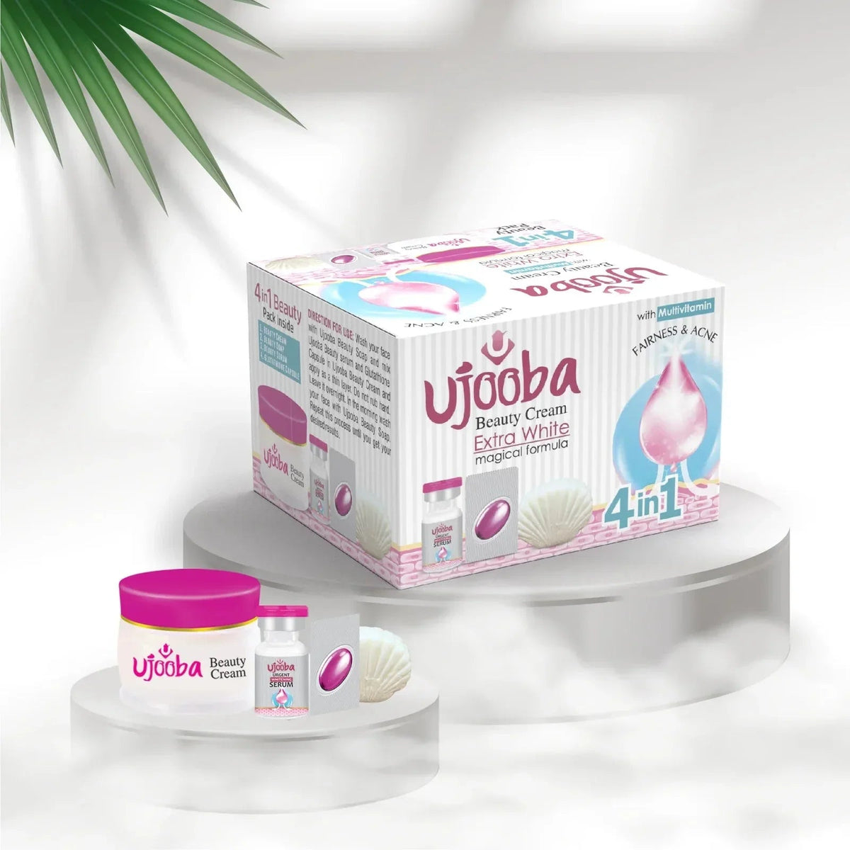 Ujooba 4 in 1 Beauty Cream With Multivitamins Pack