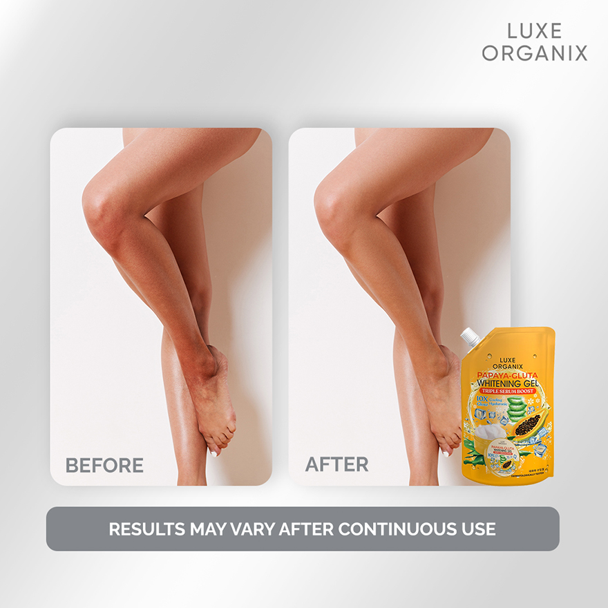 Luxe Organix Papaya-Gluta Brightening Gel - 200ml