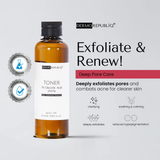Dermorepubliq 7% Glycolic Acid (AHA) Skin Renewing Toner - 100ml