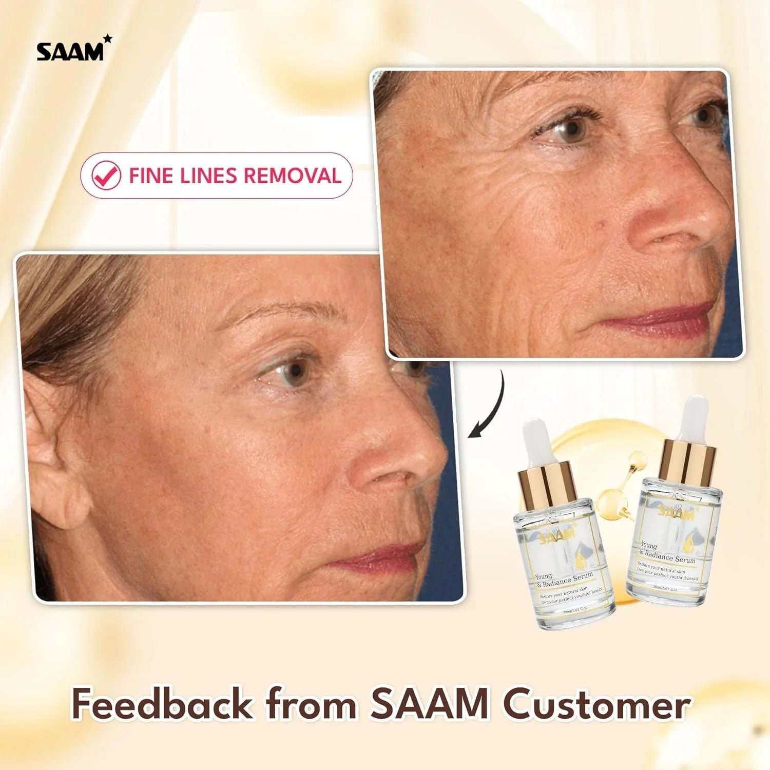 SAAM Young and Radiance Serum - 30ml