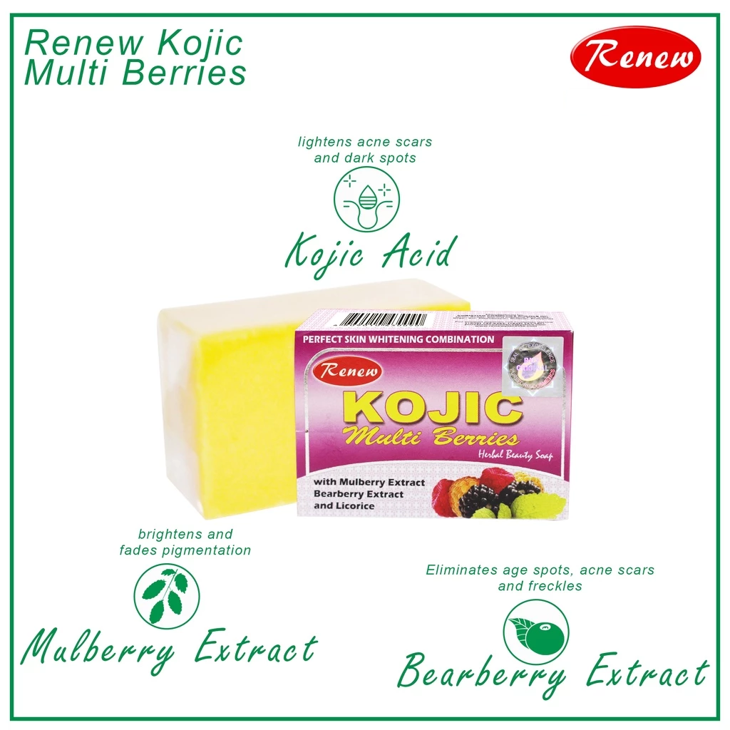 Renew Placenta Kojic Multi Berries Soap - 135g