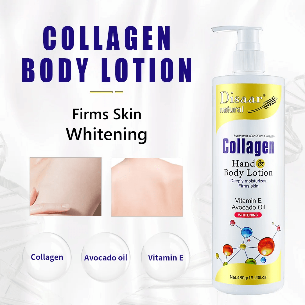 Disaar Collagen Whitening Hand & Body Lotion - 480g