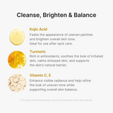 Medicube Kojic Acid Turmeric Vita Capsule Cleansing Foam - 120g