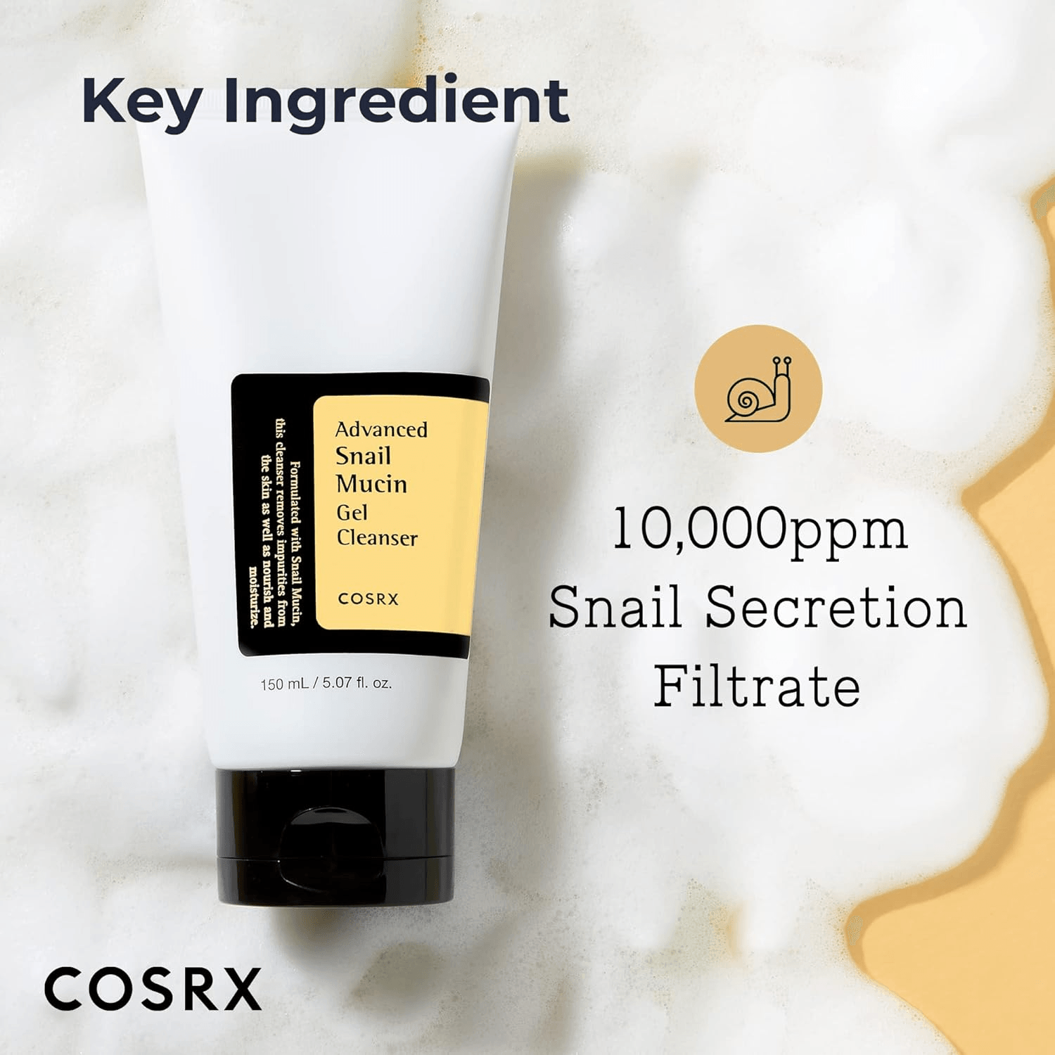 COSRX Advanced Snail Mucin Gel Cleanser - 150ml