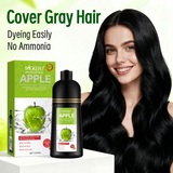 Mokeru Protein Queen Apple Hair Color Shampoo - 500ml (Natural Black 2.0)