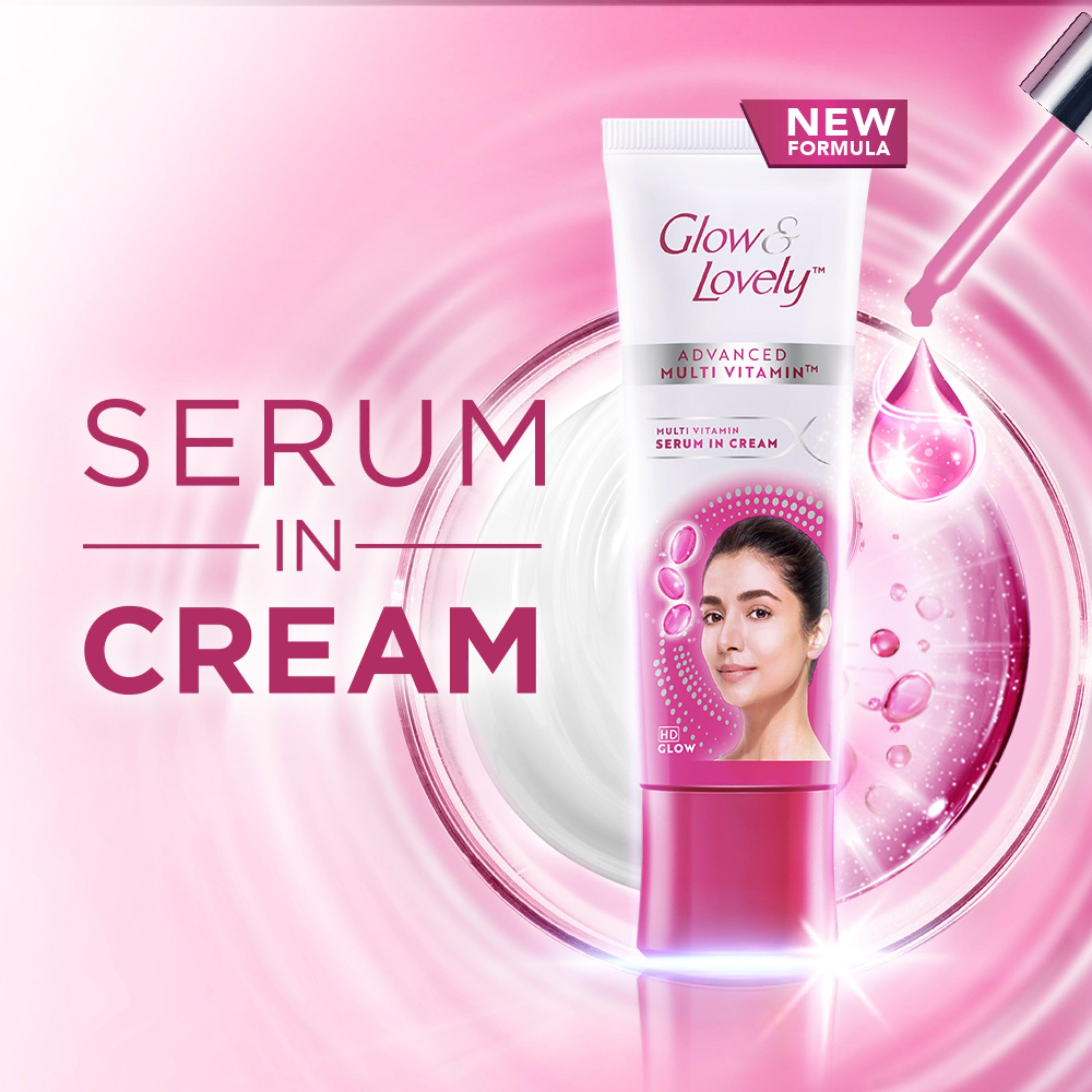 كريم الوجه المتطور متعدد الفيتامينات Glow &amp; Lovely - 80 جرام