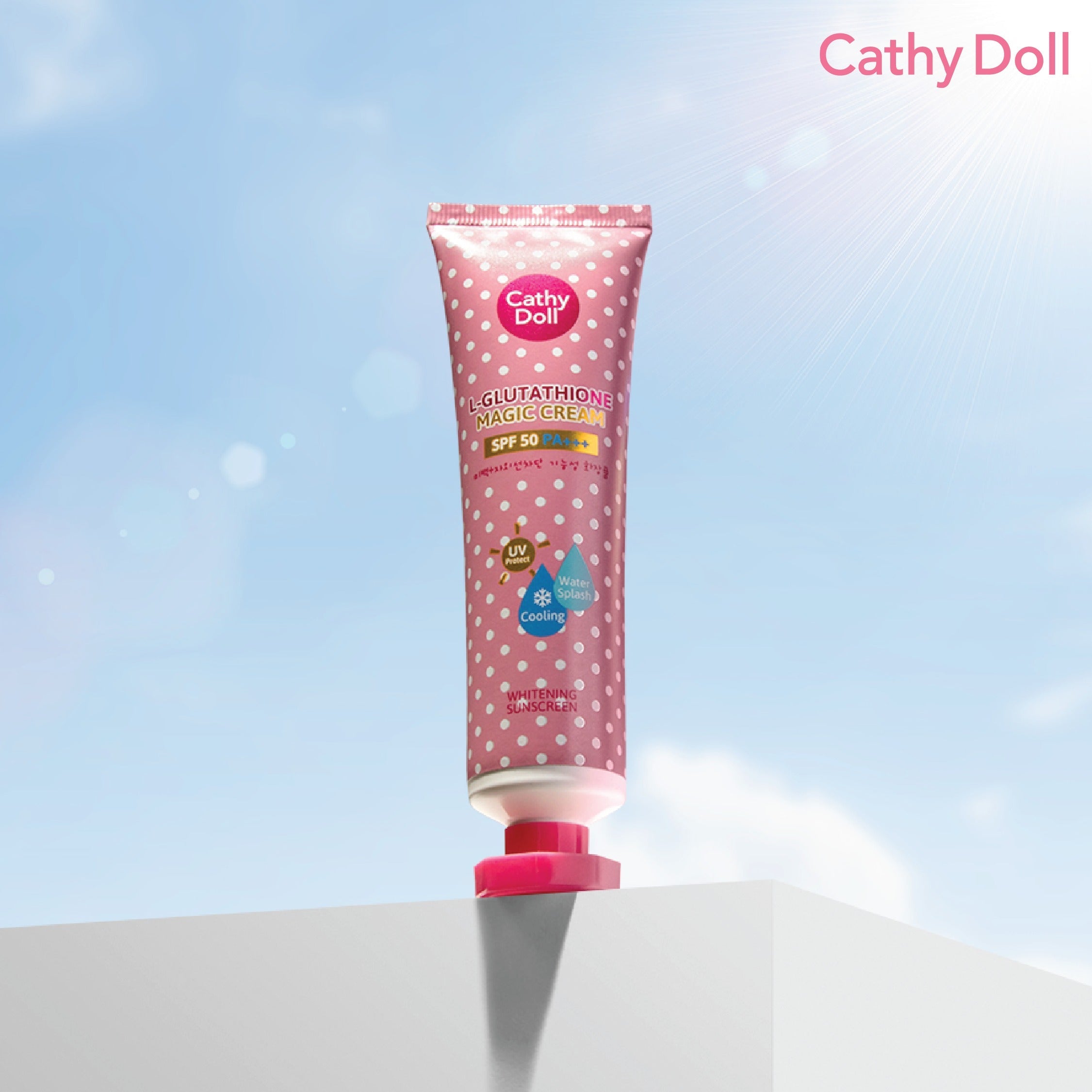 Cathy Doll L-Glutathione Magic Cream Sunscreen SPF 50 PA+++ - 60ml