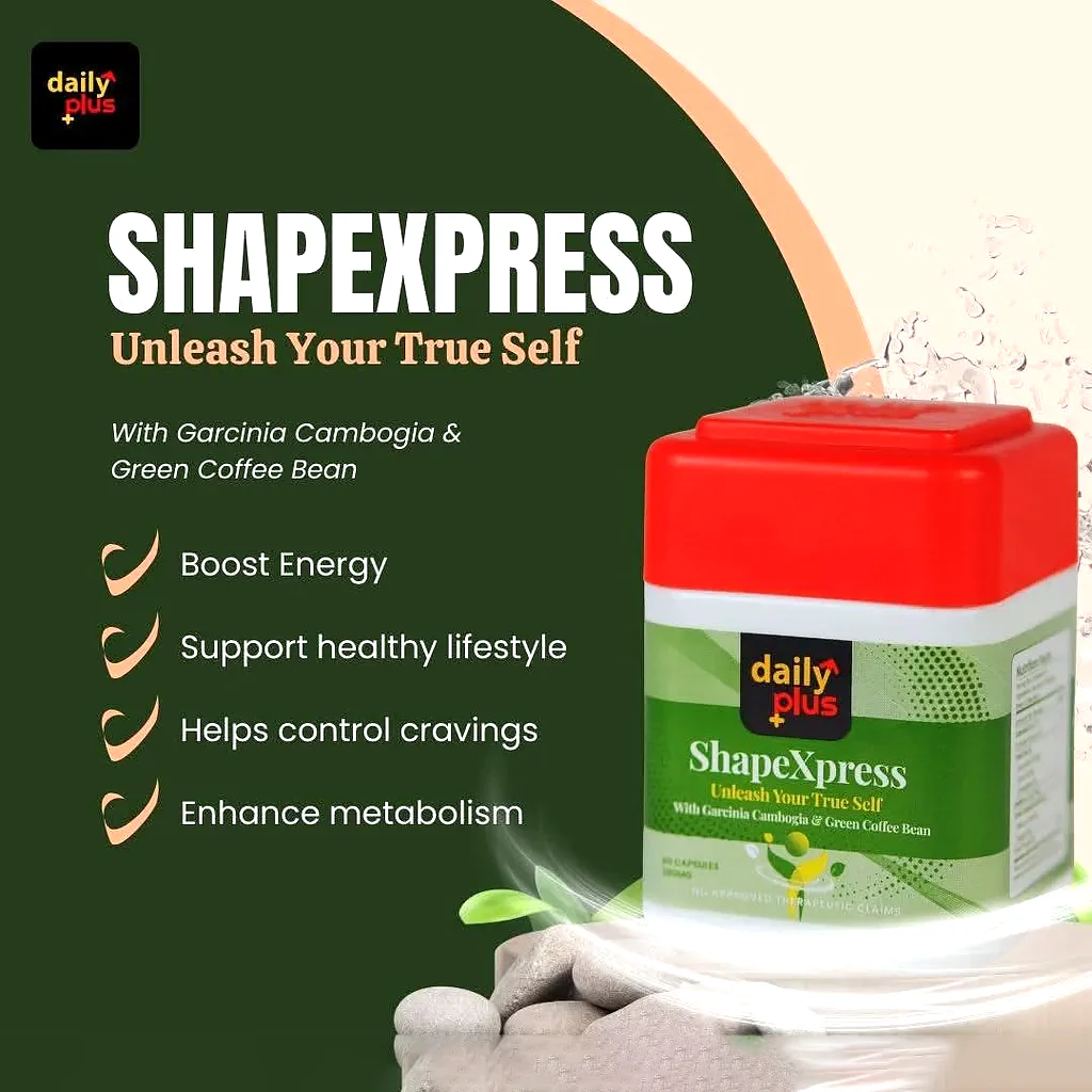 Daily Plus ShapeXpress Unleash Your True Self - 60s