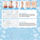 Kiss Beauty Milk Crystal Jelly Foot Spa - 40g+40g