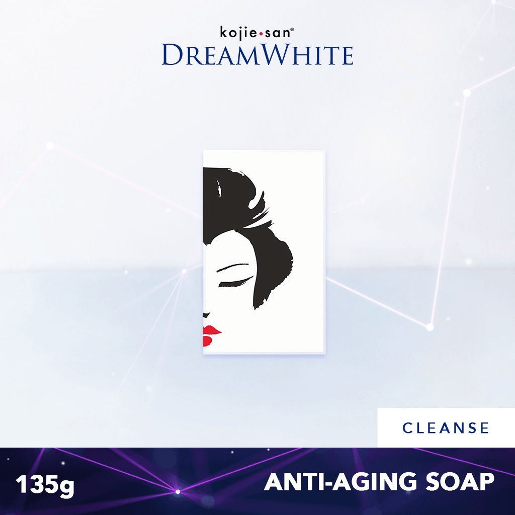 Kojie San Dream White Anti Aging Toner + Soap - 100ml + 135g