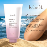 واقي الشمس الملون الفاخر من هير تشويس مع عامل حماية SPF50 PA++++ - 50 جرام
