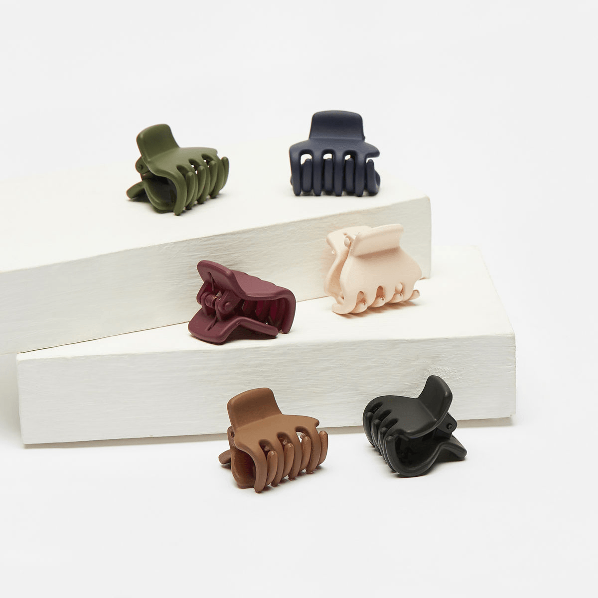 Unique Design Hair Claw Clips - 12 Pcs (C111)