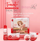 Brilliant Skin Essentials Tomato Micro - Exfoliating Facial Set