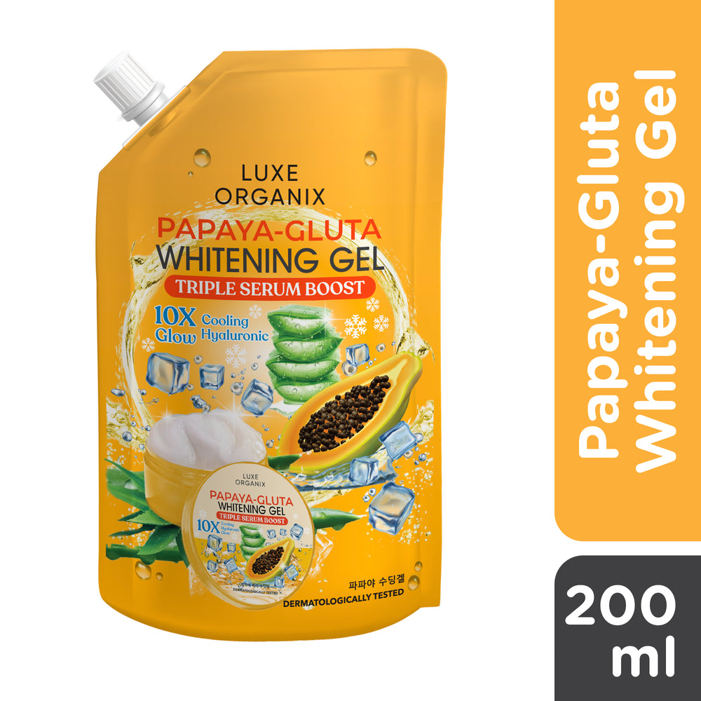Luxe Organix Papaya-Gluta Brightening Gel - 200ml