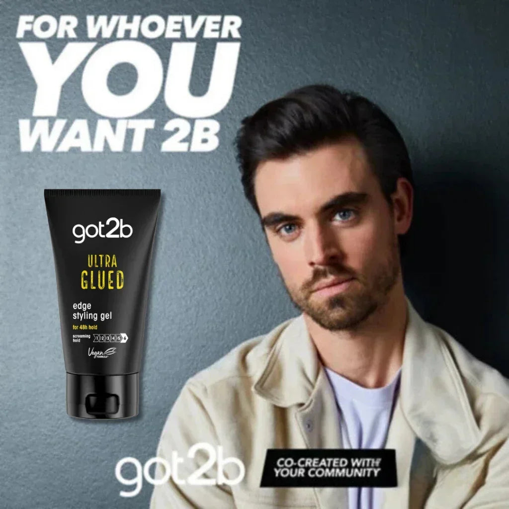 جل تصفيف الشعر Got2b Ultra Glued Edge - 150 مل