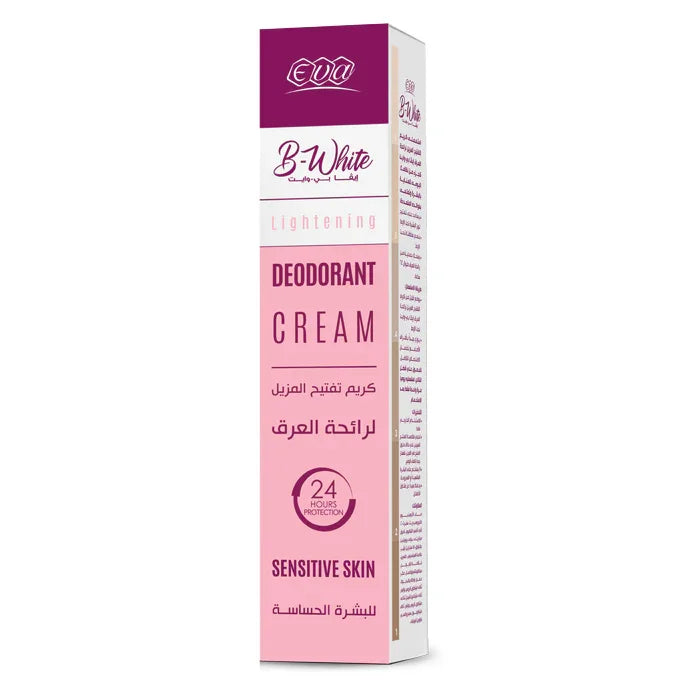 Eva B-White Lightening Deodorant Cream for Sensitive Skin - 45g