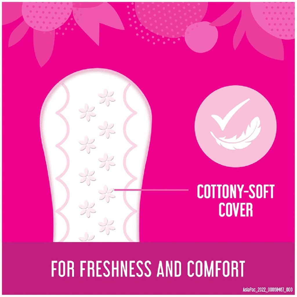 Carefree Breathable Unscented 40 liners