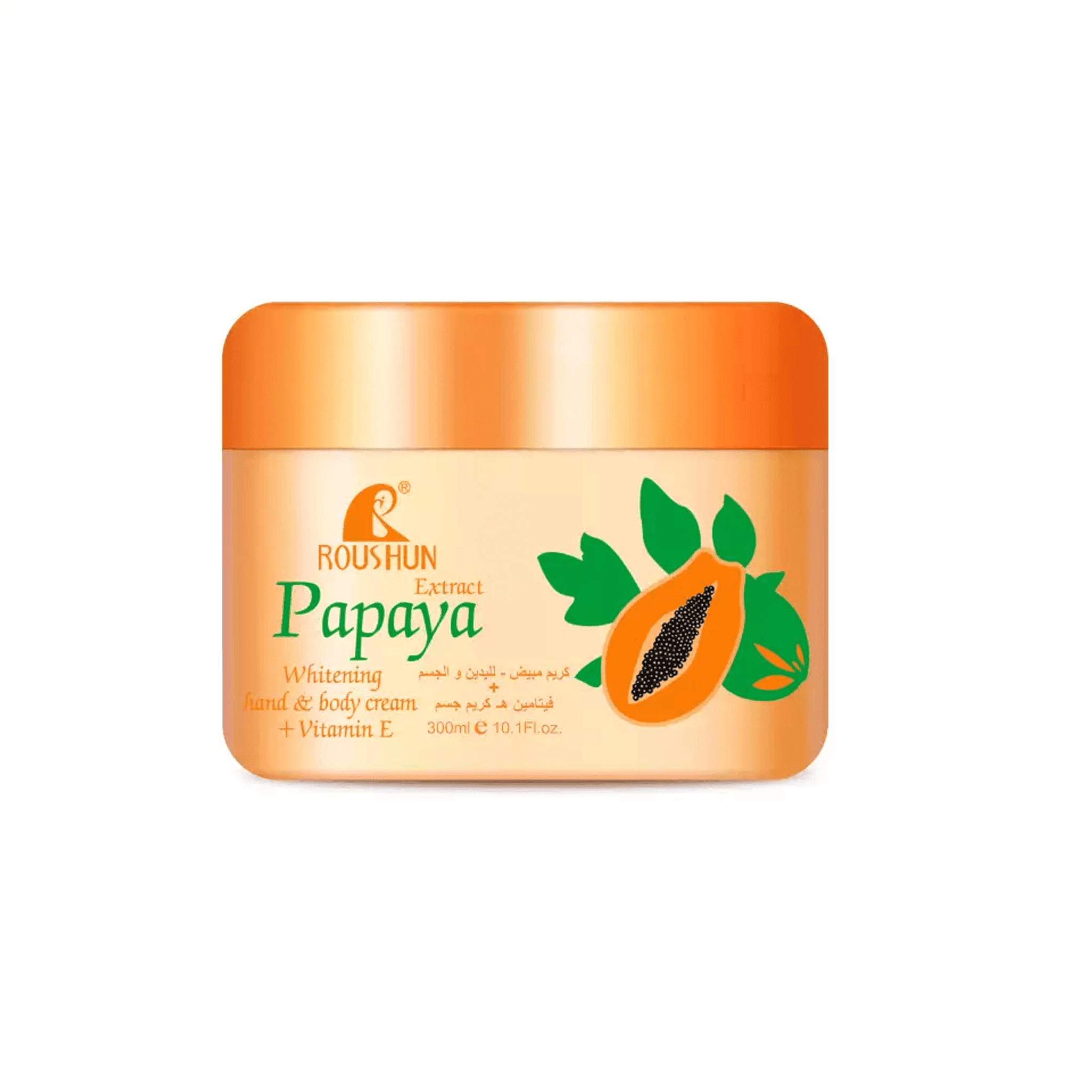 Roushun Papaya Whitening Cream + Scrub (Combo)