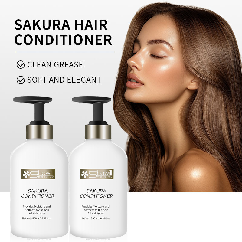 Shawill Sakura Conditioner Provides Moisture & Softness - 500ml
