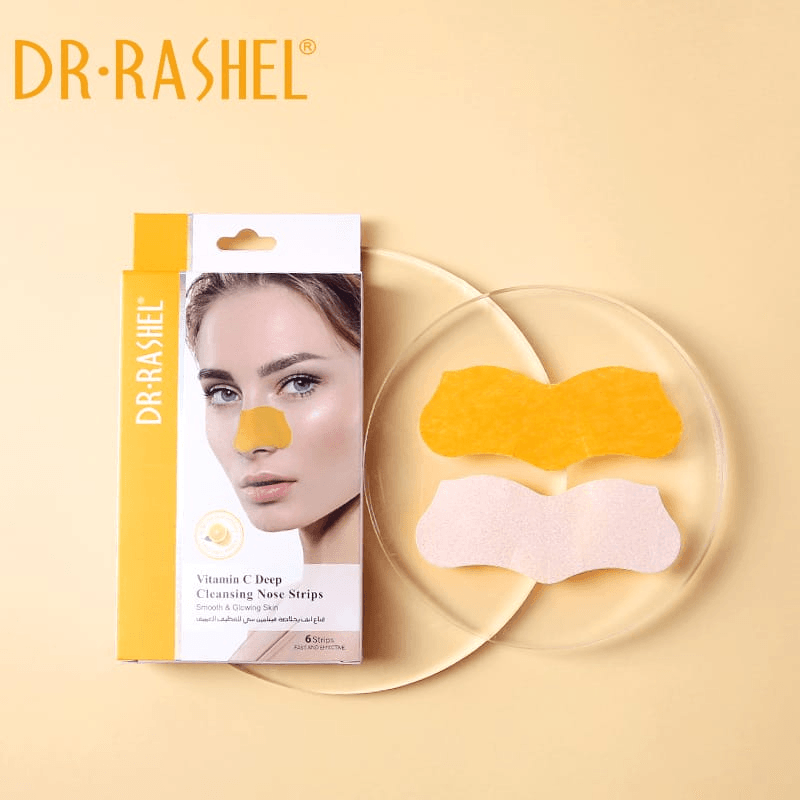 Dr.Rashel Vitamin C Deep Cleansing Nose Strips - 6 Pcs