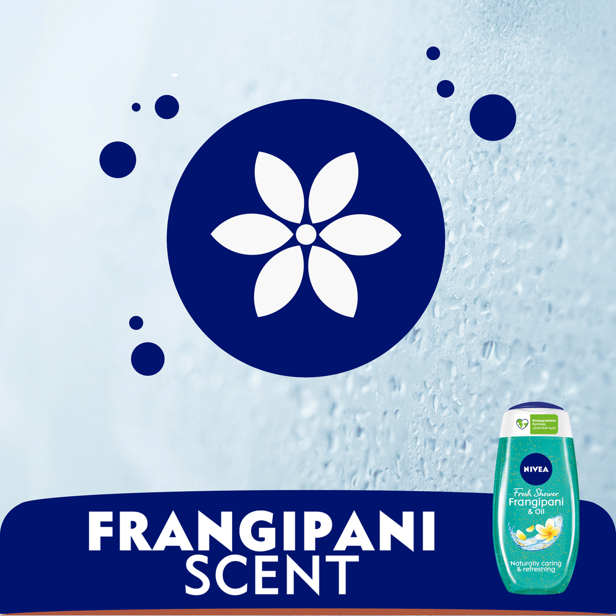 Nivea Fresh Shower Gel Frangipani & Oil - 250ml