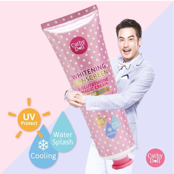 Cathy Doll L-Glutathione Magic Cream Sunscreen SPF 50 PA+++ - 60ml