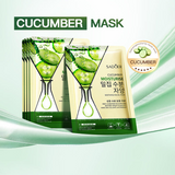 Sadoer Cucumber Moisturizing Soothing Facial Mask - 25ml