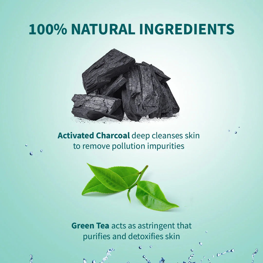 Himalaya Deep Cleansing Charcoal Face Wash - 100ml