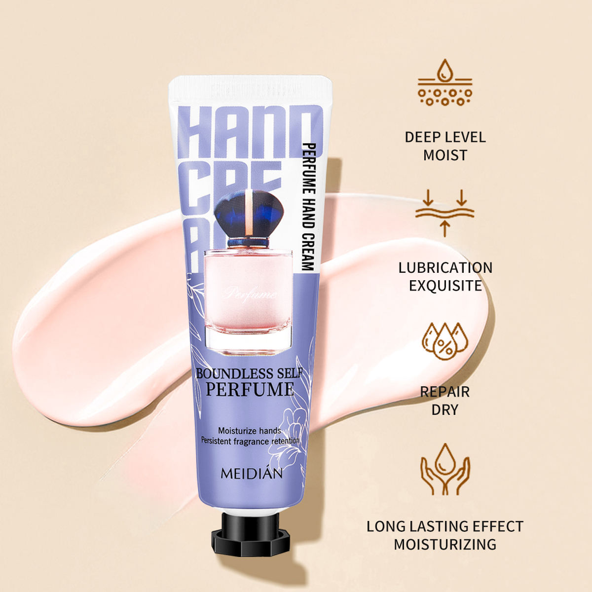 Meidian Perfume Hand Cream Set - 30g x 5 Pcs