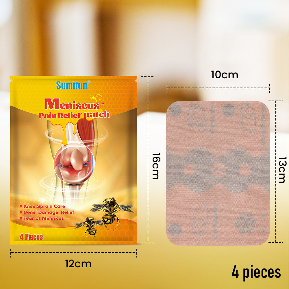 Sumifun Meniscus Pain Relief Patch - 4Pcs