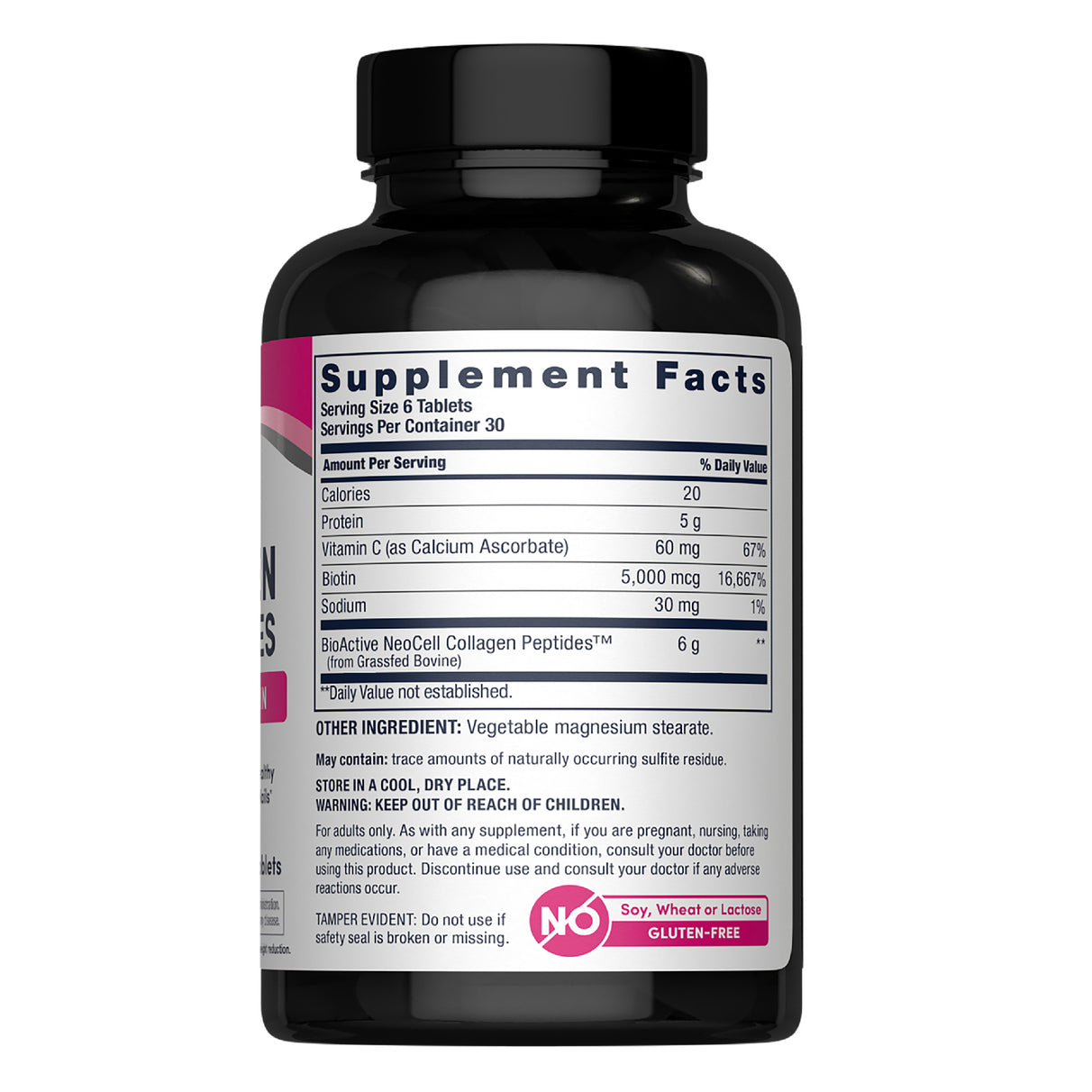 Neocell Grassfed Collagen Peptides + C & Biotin - 180's
