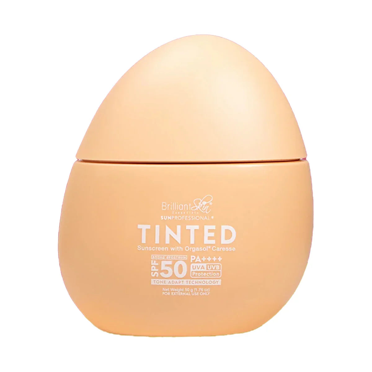 Brilliant Skin Tinted Sunscreen With Orgasol Caresse SPF50 PA++++ - 50g