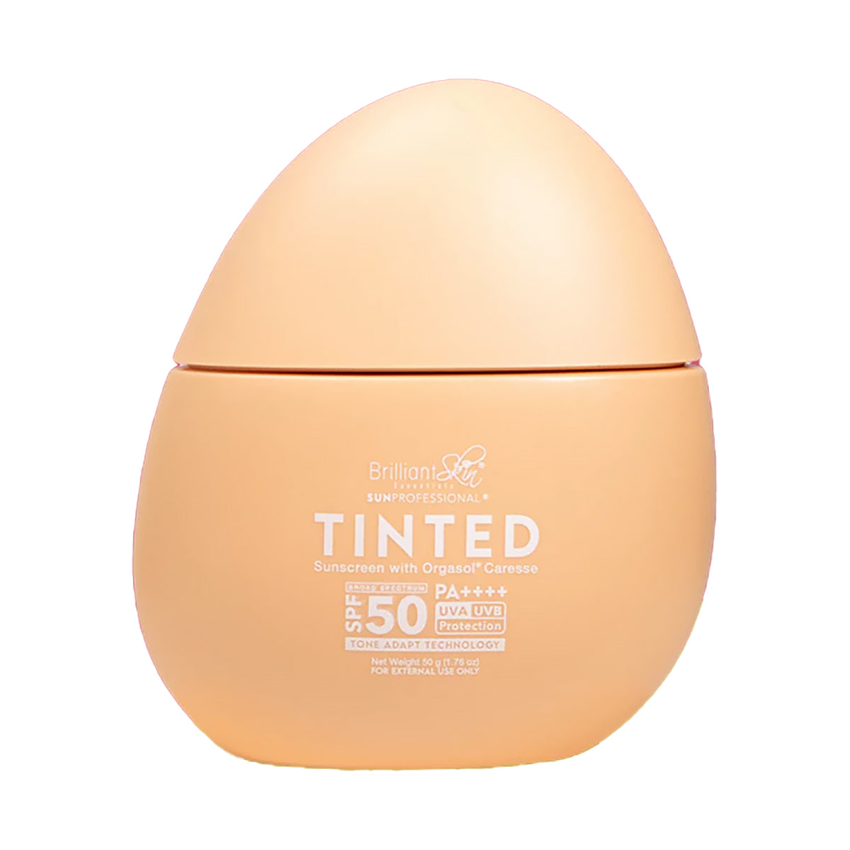 Brilliant Skin Tinted Sunscreen With Orgasol Caresse SPF50 PA++++ - 50g