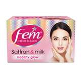 Fem Saffron & Milk Creme Bleach for Healthy Glow - 40g