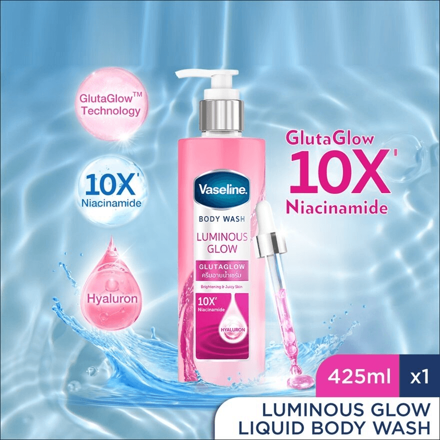 Vaseline Body Wash Luminous Glow - 425ml