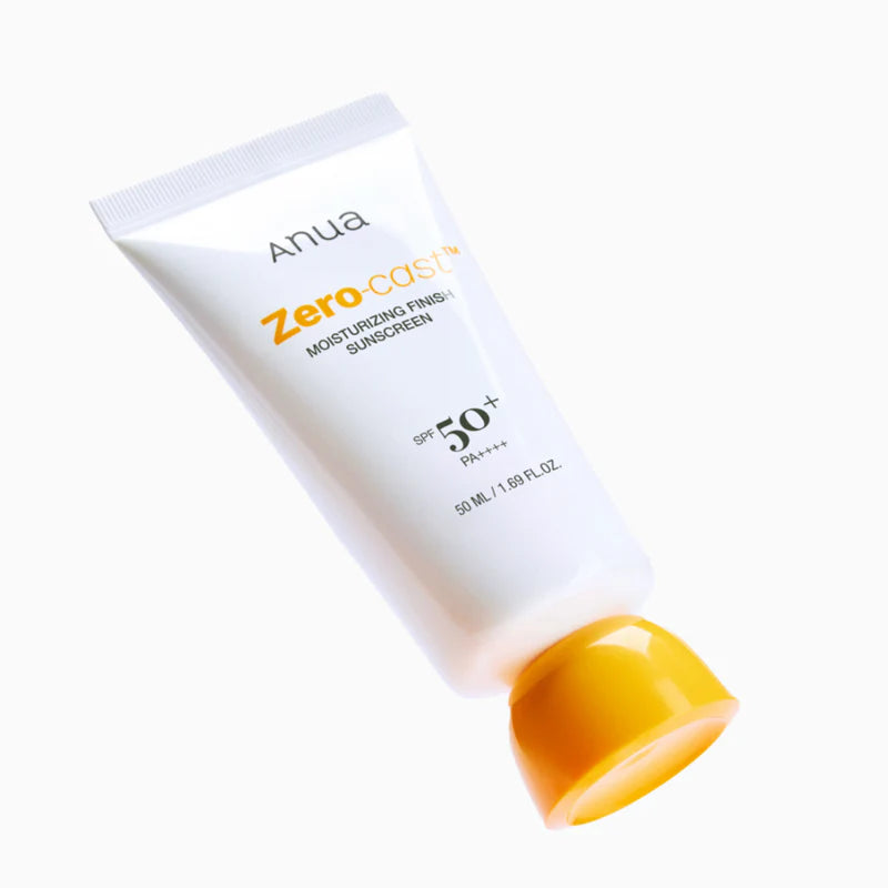 Anua Zero-Cast Moisturizing Finish Sunscreen SPF 50+ PA++++ - 50ml