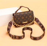 Women's Luxury Korean Design Crossbody Bag With Big Chain RD226#