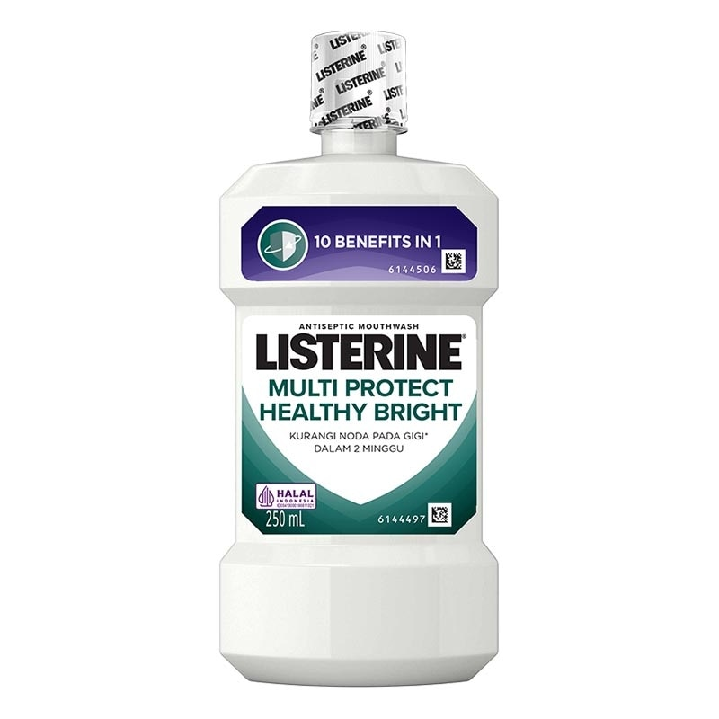 Listerine Multi Protect Healthy Bright Mouthwash - 250ml