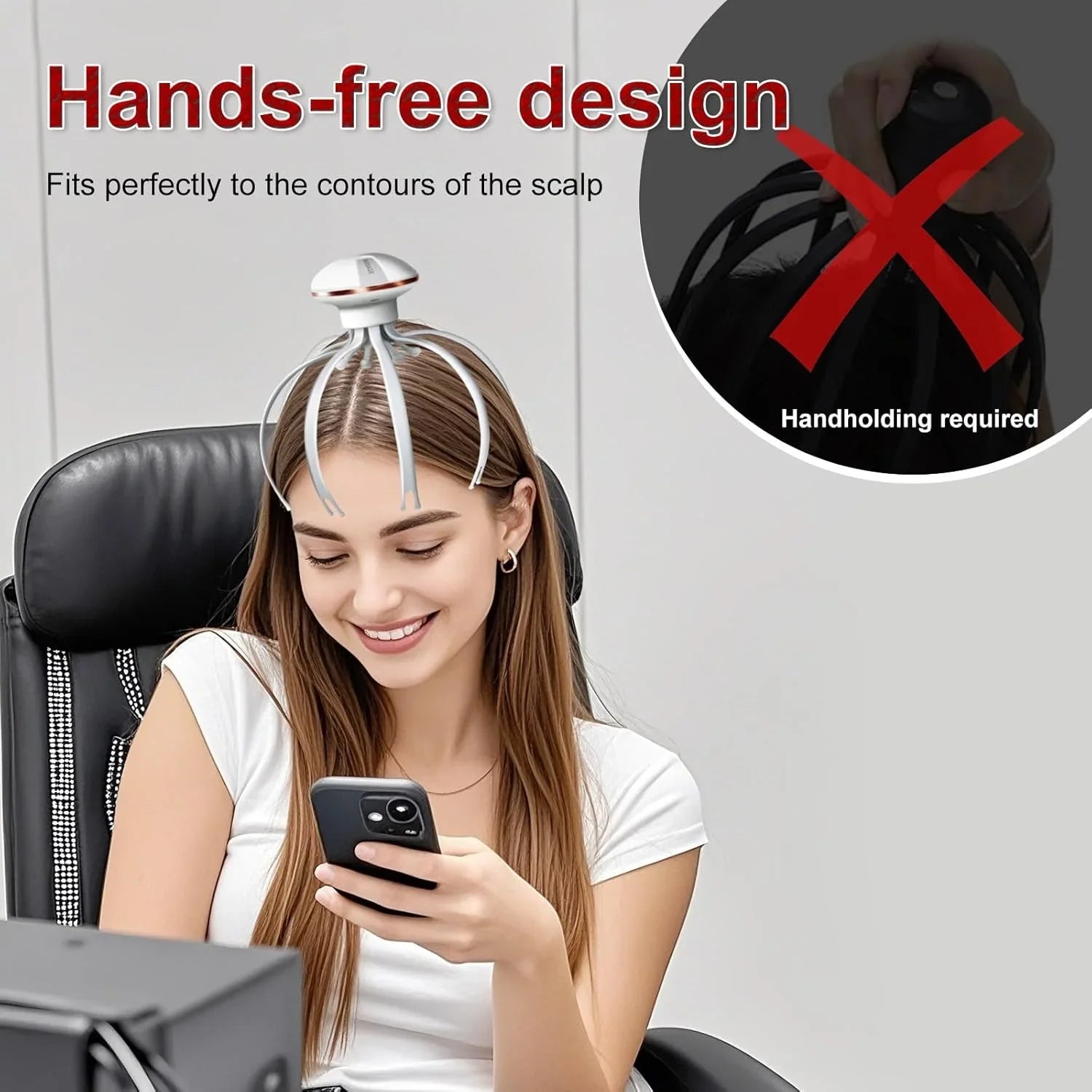 Jellyfish Smart Head Massager MD-877