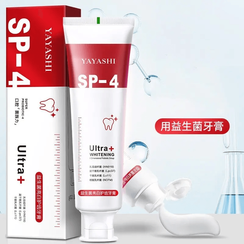 Yayashi SP-4 Ultra + Whitening Probiotic Toothpaste - 120g