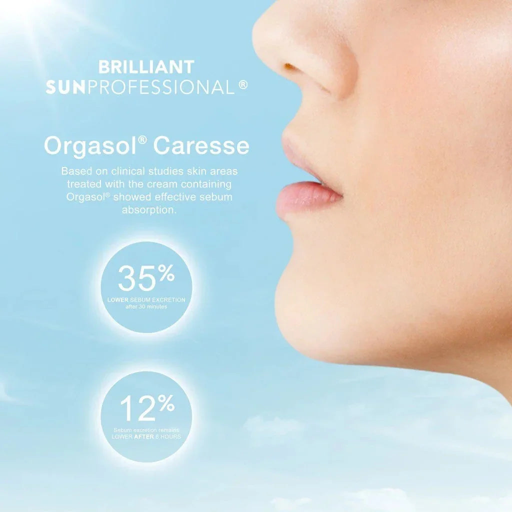 Brilliant Skin Tinted Sunscreen With Orgasol Caresse SPF50 PA++++ - 50g