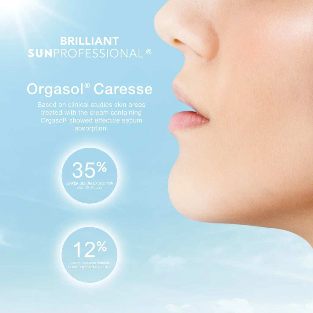 Brilliant Skin Tinted Sunscreen With Orgasol Caresse SPF50 PA++++ - 50g