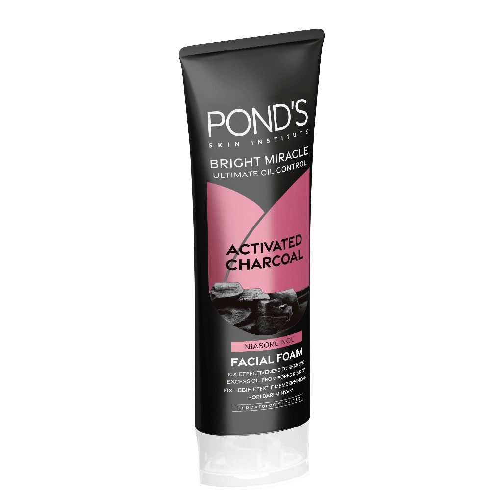 Ponds Ultimate Oil Control Activated Charcoal Facial Foam - 100g