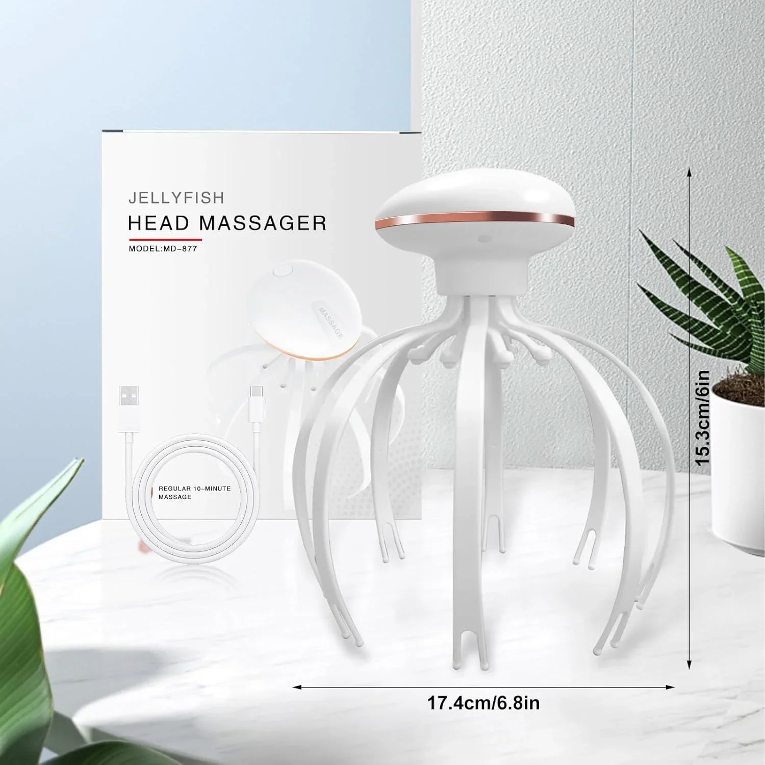 Jellyfish Smart Head Massager MD-877