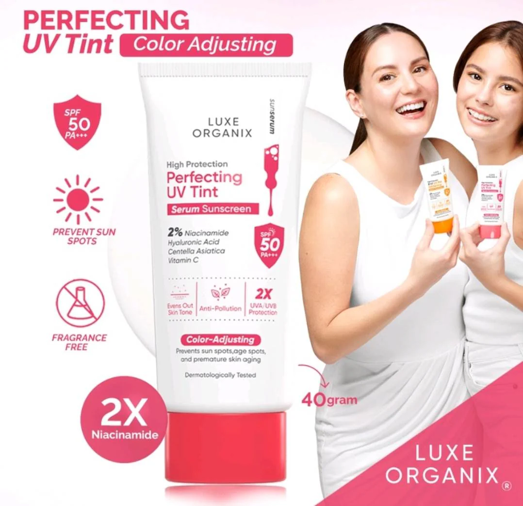 Luxe Organix Perfecting UV Tint Serum Sunscreen - 40g