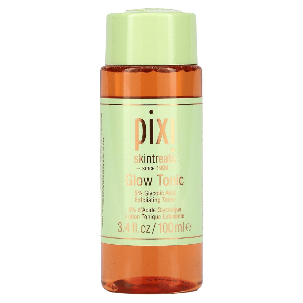 تونر مقشر للبشرة من Pixi Beauty Glow Tonic - 100 مل