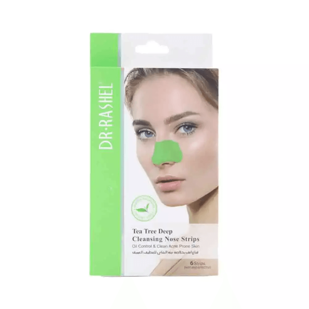 Dr.Rashel Tea Tree Deep Cleansing Nose Strips - 6 Pcs